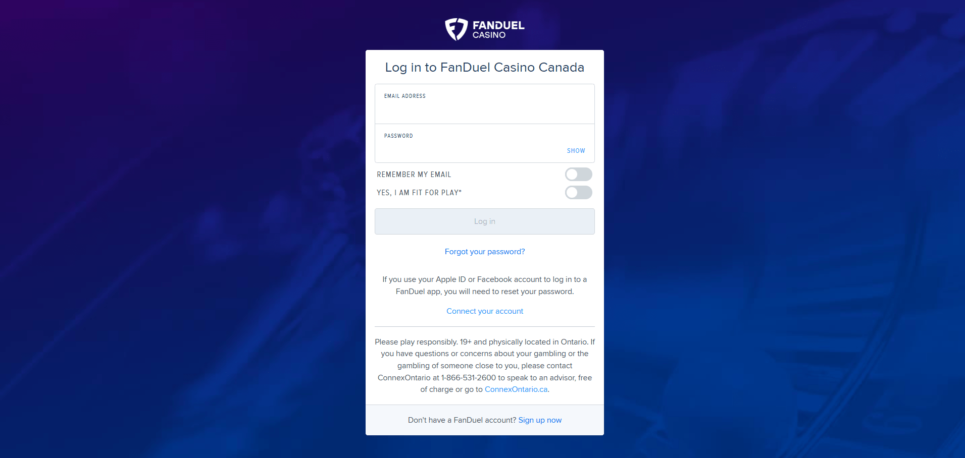 fanduel login